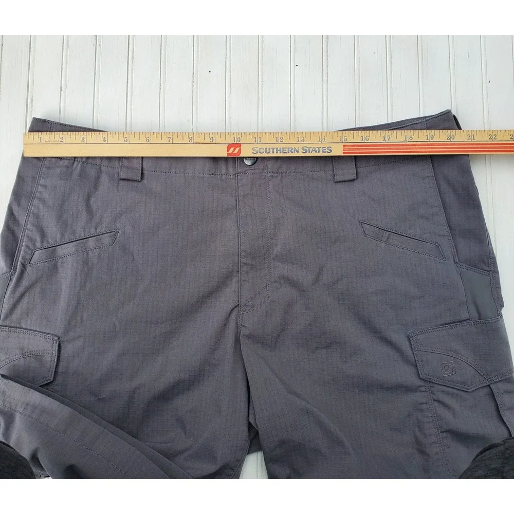 511 Tactical Stryke Shorts Mens 40 Gray Flex-Tac Ripstop Cargo Utility 73327-092
